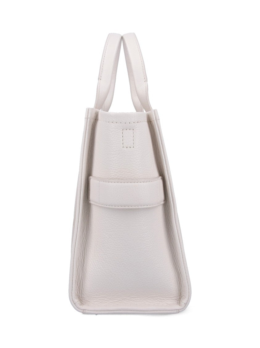 Marc Jacobs Medium 'The Leather' Tote Bag – White