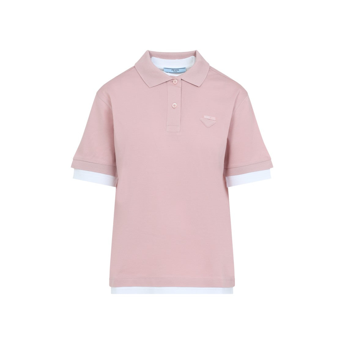 Prada Classic Polo T-Shirt With Contrasting Trim