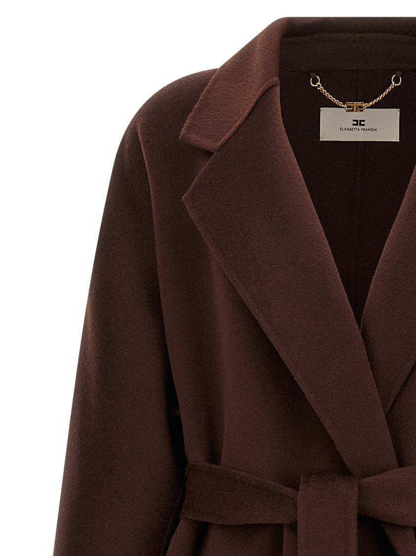 Elisabetta Franchi Dressing Gown Coat