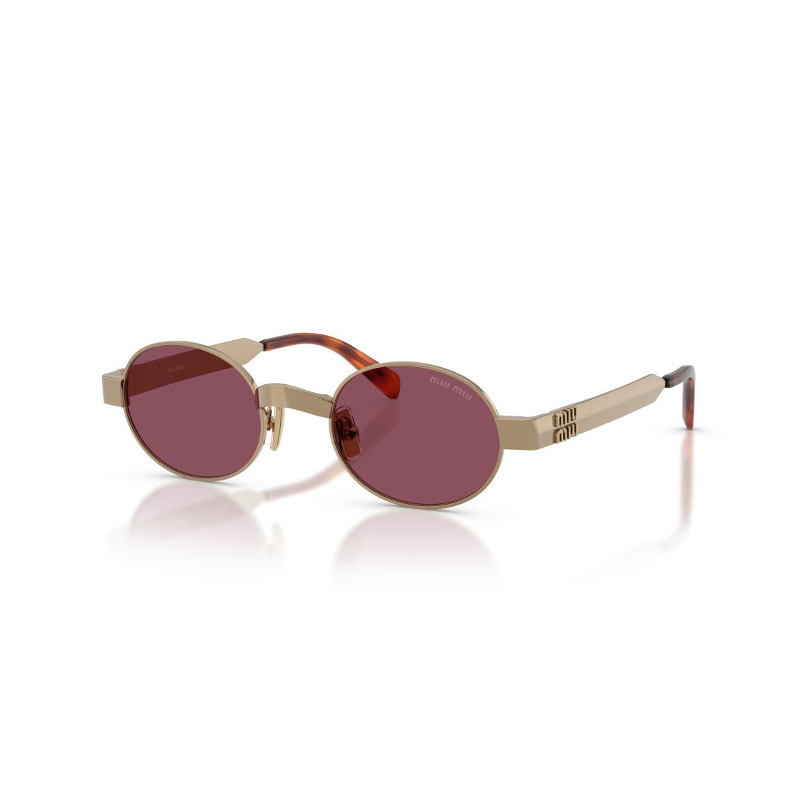 Miu Miu 0Mu B51s Oval Frame Sunglasses