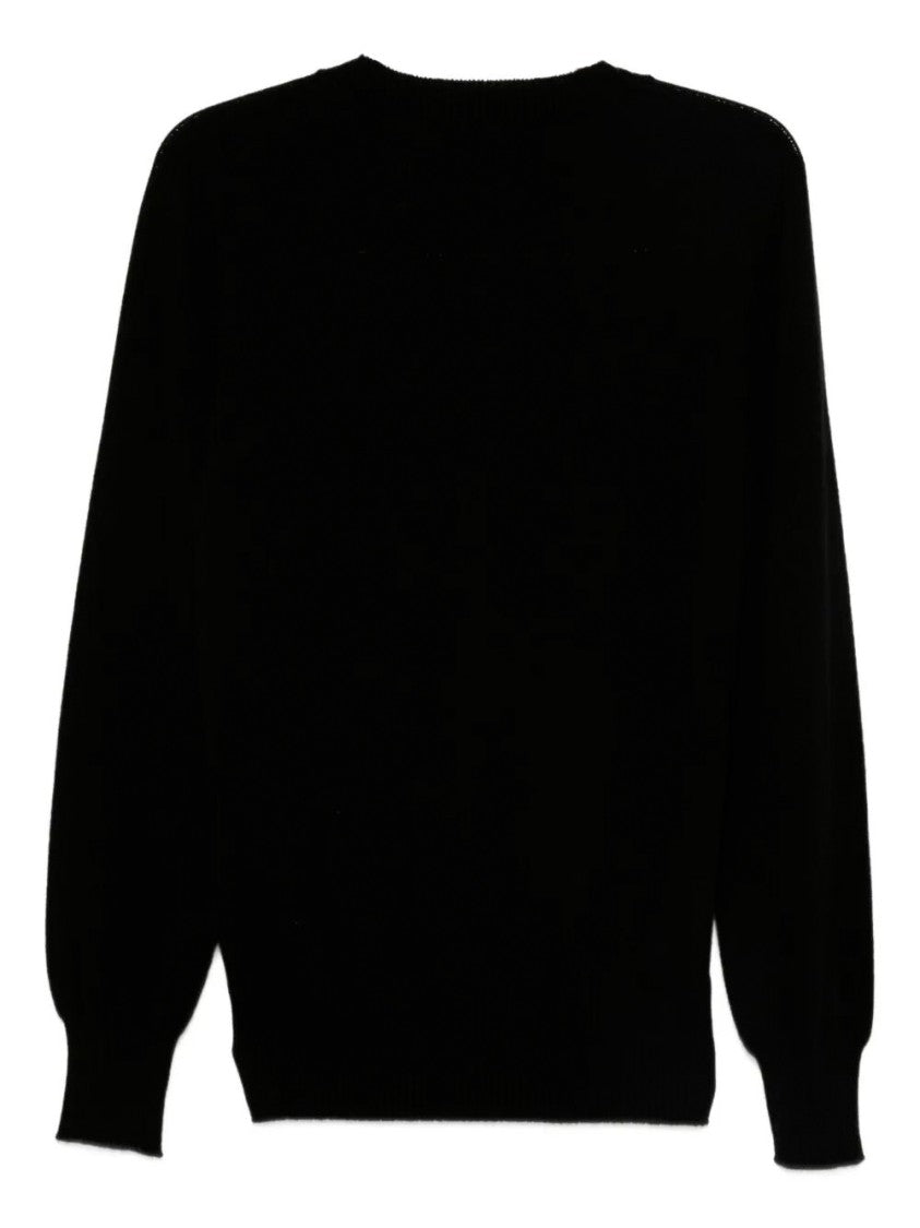 Alberta Ferretti Round Neck Cashmere Sweater