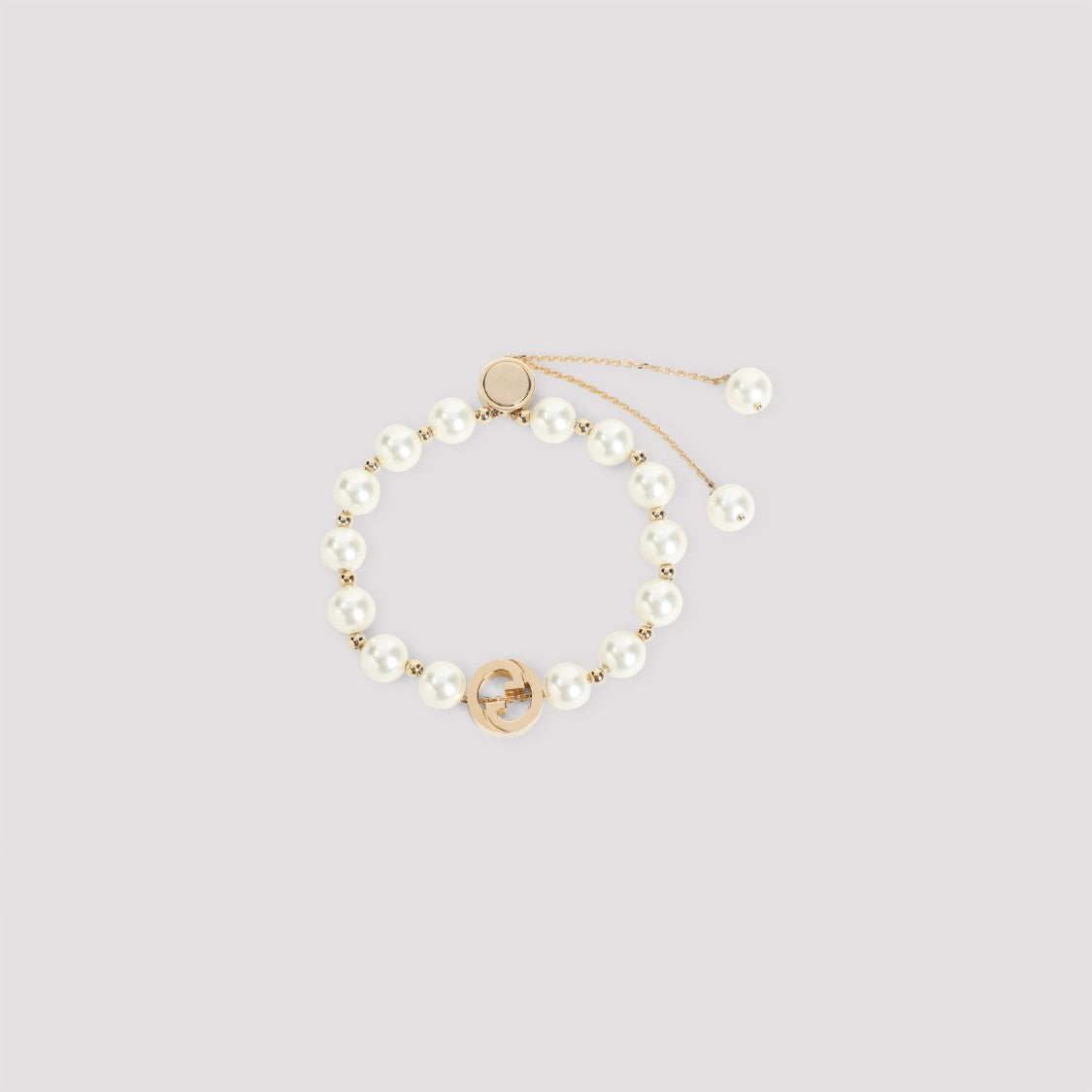 Gucci Cream White Pearl Bracelet