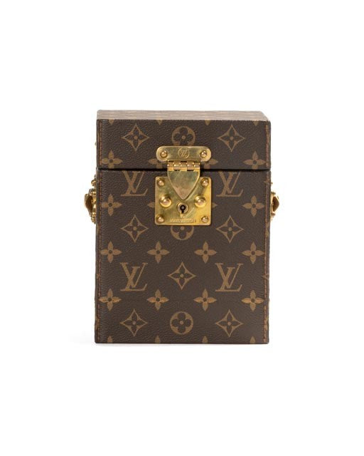 Louis Vuitton Monogram Rigid Canvas Watch Case