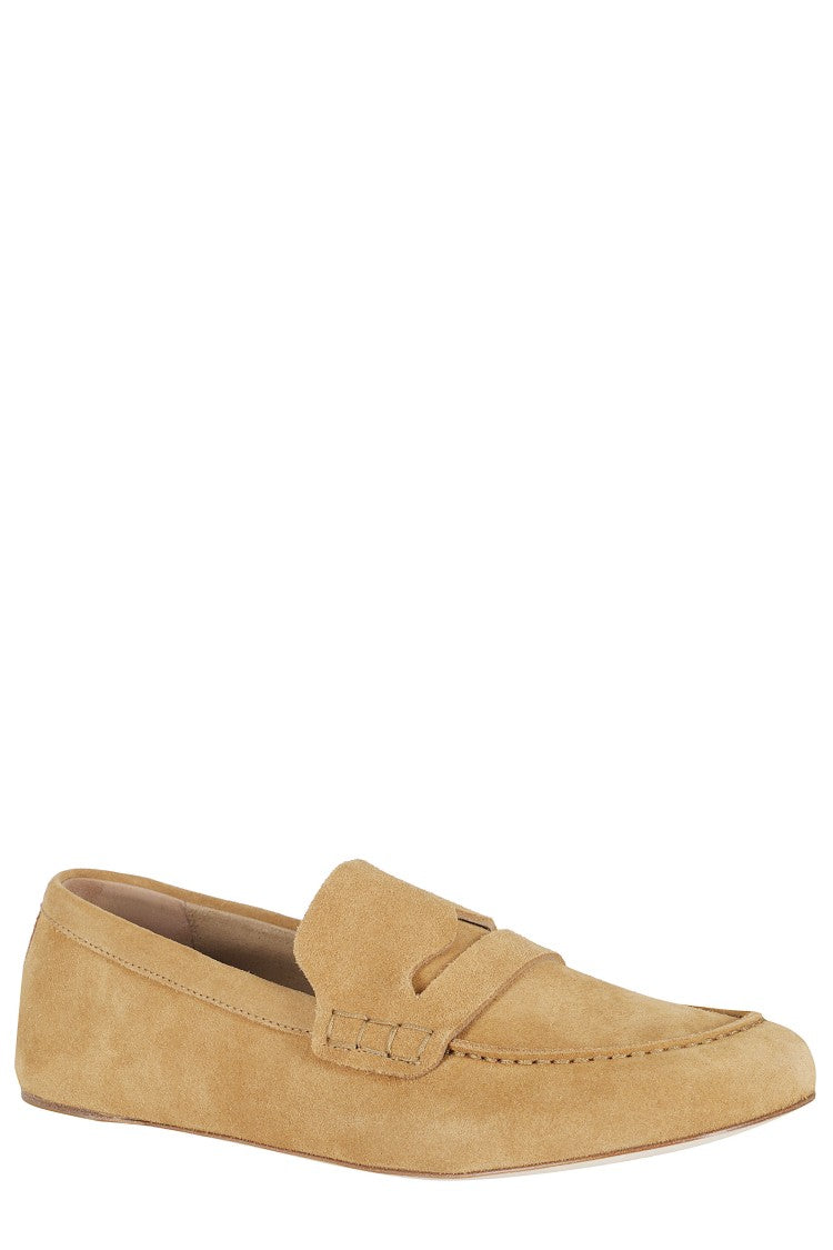 3Juin Brown Olivia 005 Flor Leather Loafers