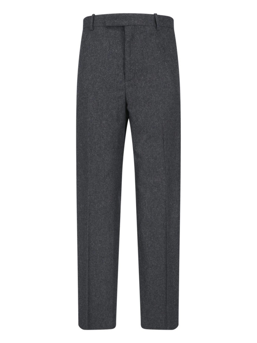 Jil Sander Tailored Straight-Leg Trousers With Zip And Button Closure
