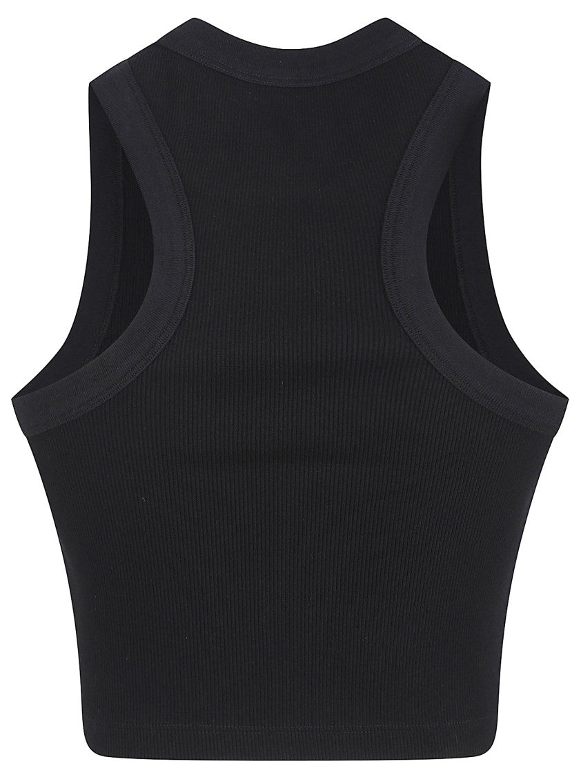 Givenchy Cropped Black Tank Top