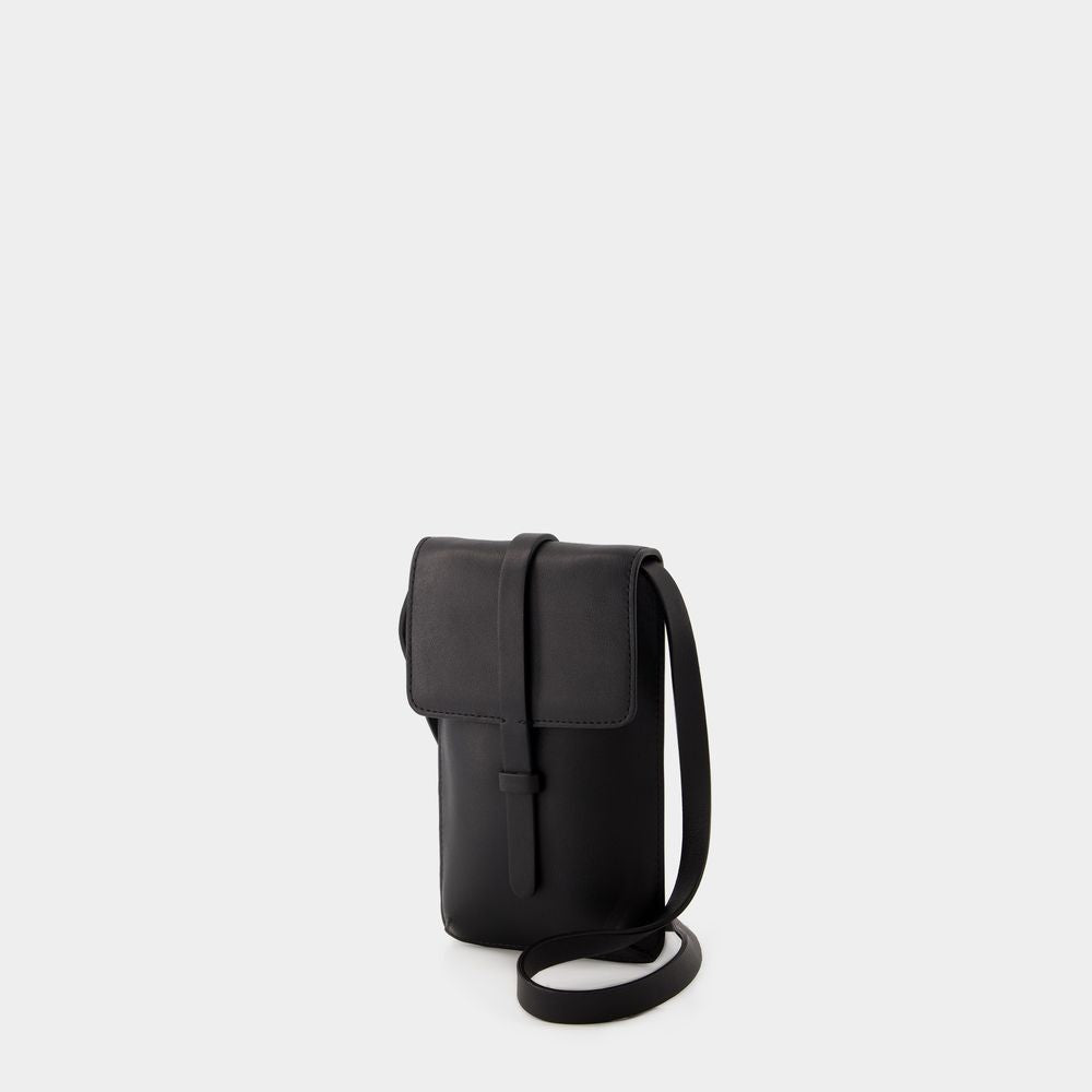 Ines De La Fressange Leonore Crossbody - Leather - Black