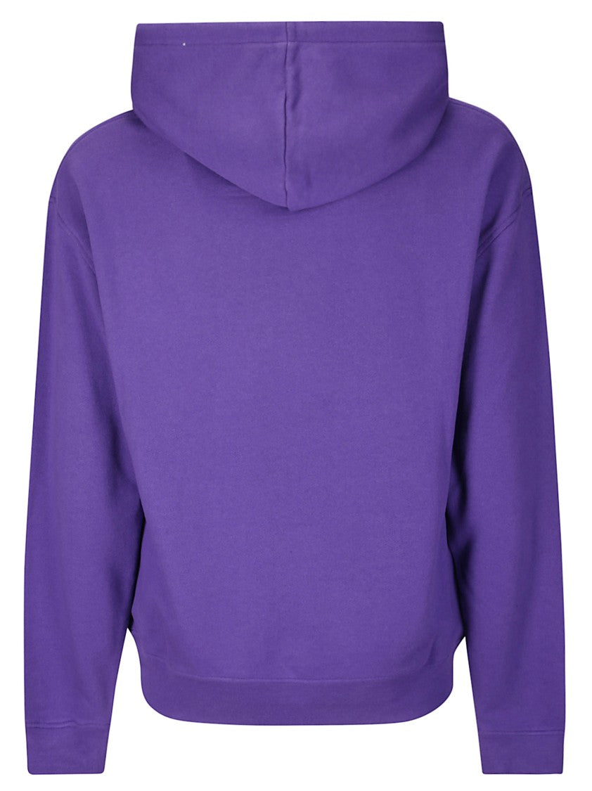 Icecream Satin Running Dog Popover Sweatshirt