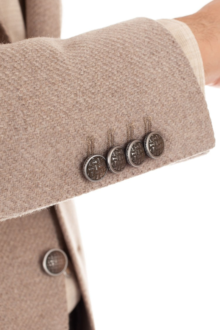 Tagliatore Montecarlo Wool Diagonal Jacket