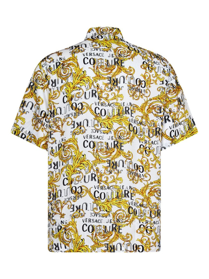 Versace Jeans Couture Print Logo Baroque Shirts