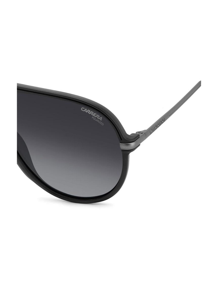 Carrera Oversized Black Frame Gradient Sunglasses With Bold Temples