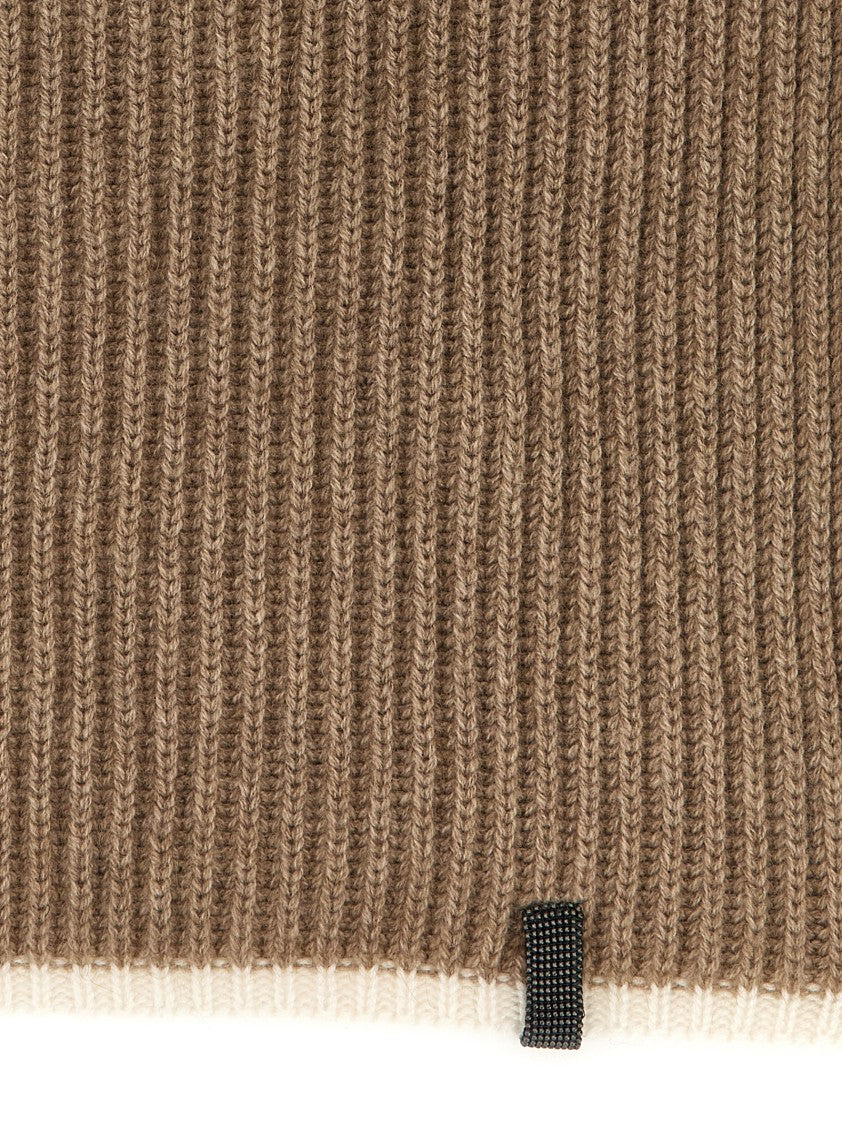 Brunello Cucinelli Monile Cashmere Scarf