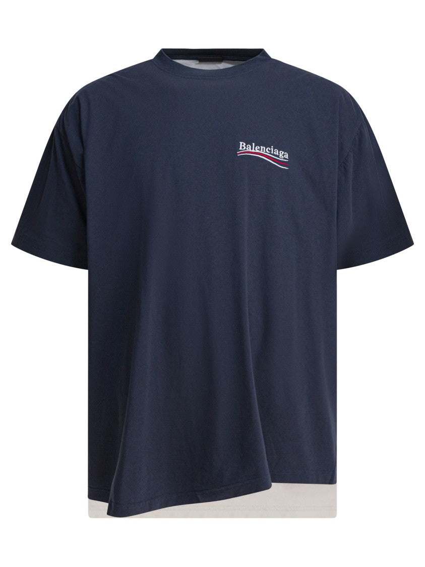 Balenciaga Double "Political Campaign" T-Shirt