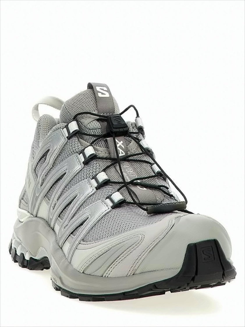 Salomon Breathable Mesh Sneakers With Quick-Lace System