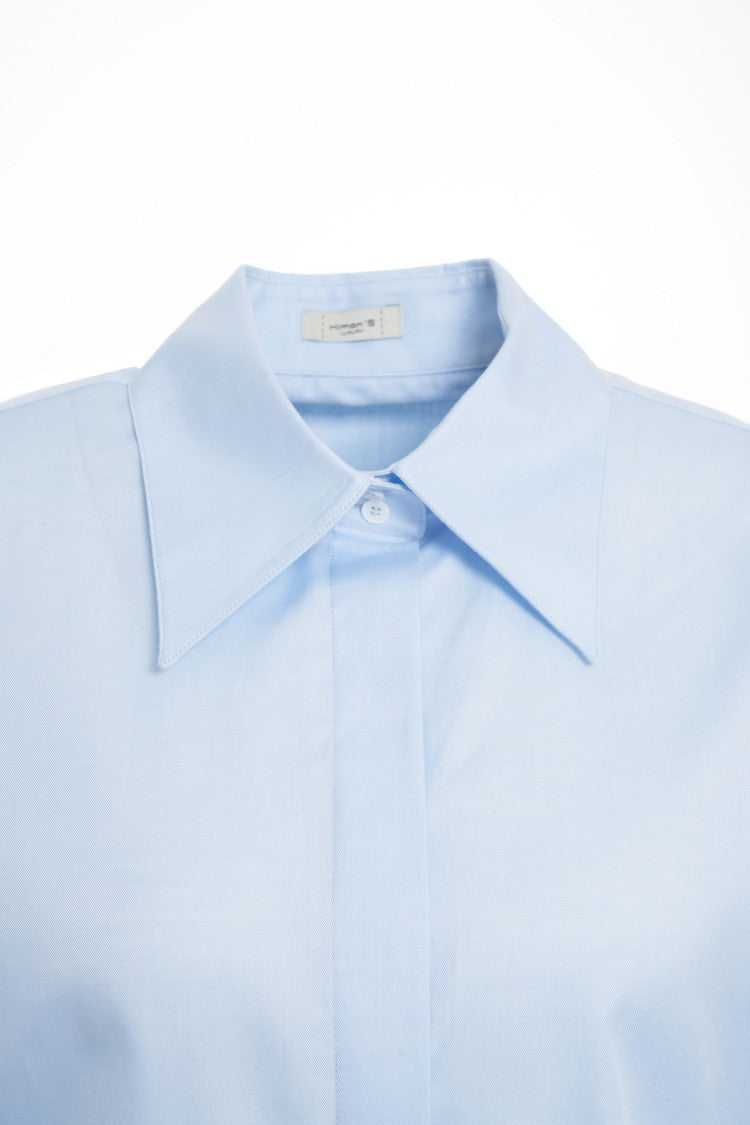 Himon's Long-Sleeve Shirt With Kent Collar