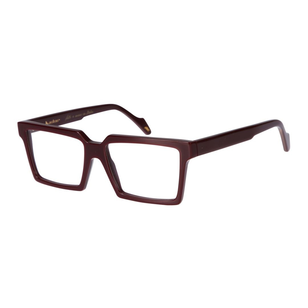 Kador Pierre Glossy Oversized Square Eyeglasses