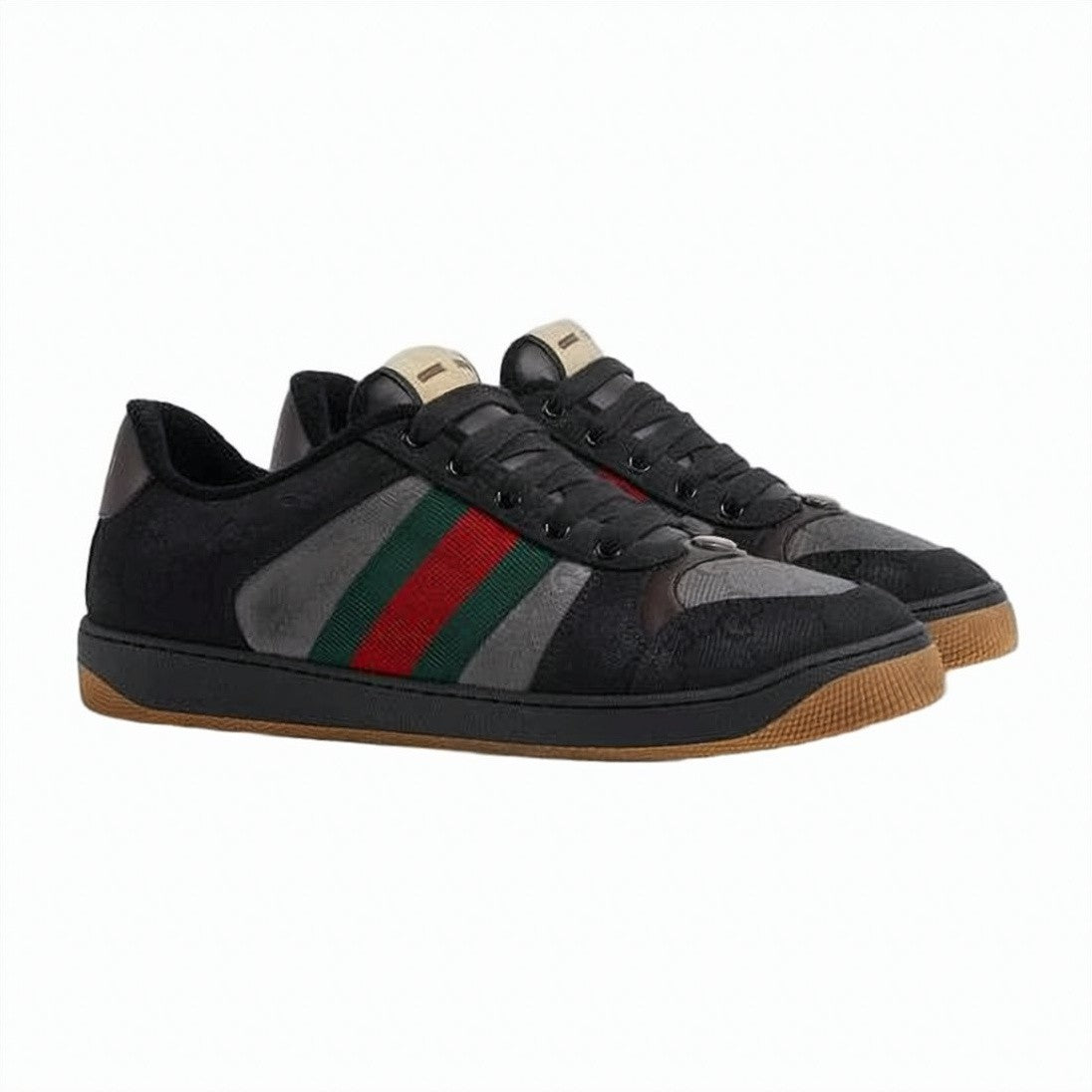 Gucci Low-Top Sneakers With Canvas Upper