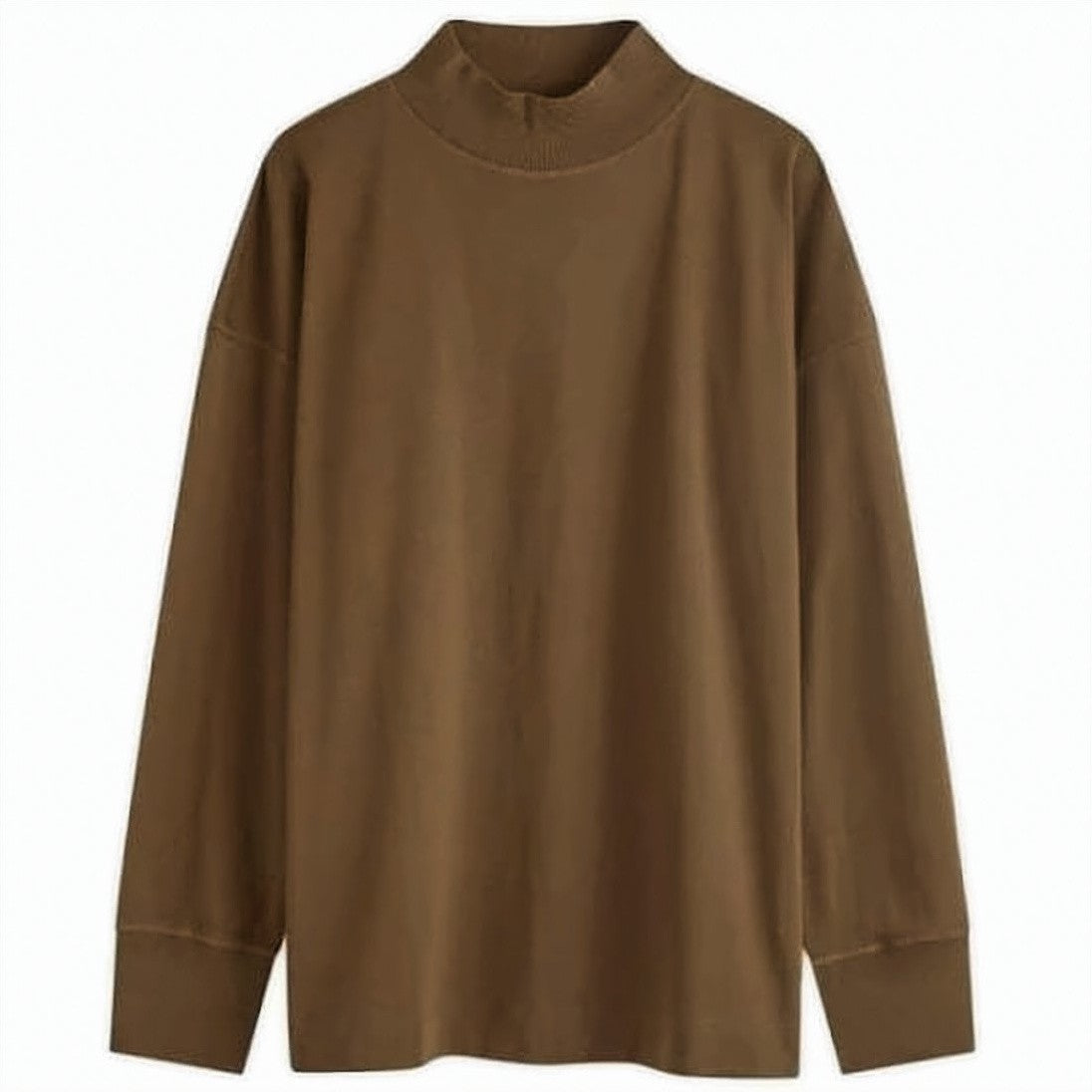Margaret Howell Relaxed Fit Organic Cotton Turtleneck Sweater