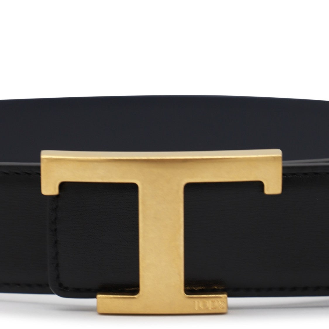 Tod's Black Leather Belt