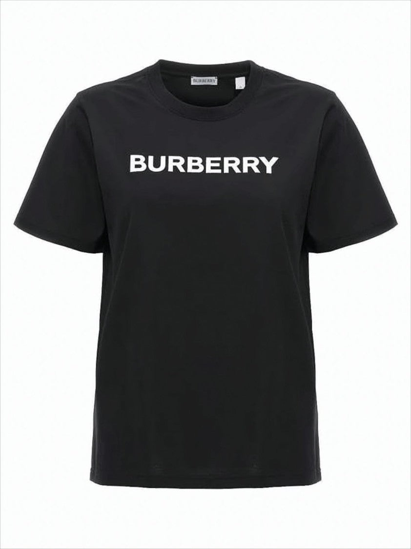 Burberry Classic Black T-Shirt With Bold Logo
