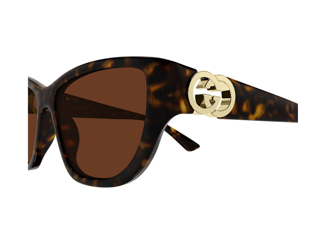 Gucci Tortoiseshell Gg2122s Cat-Eye Sunglasses