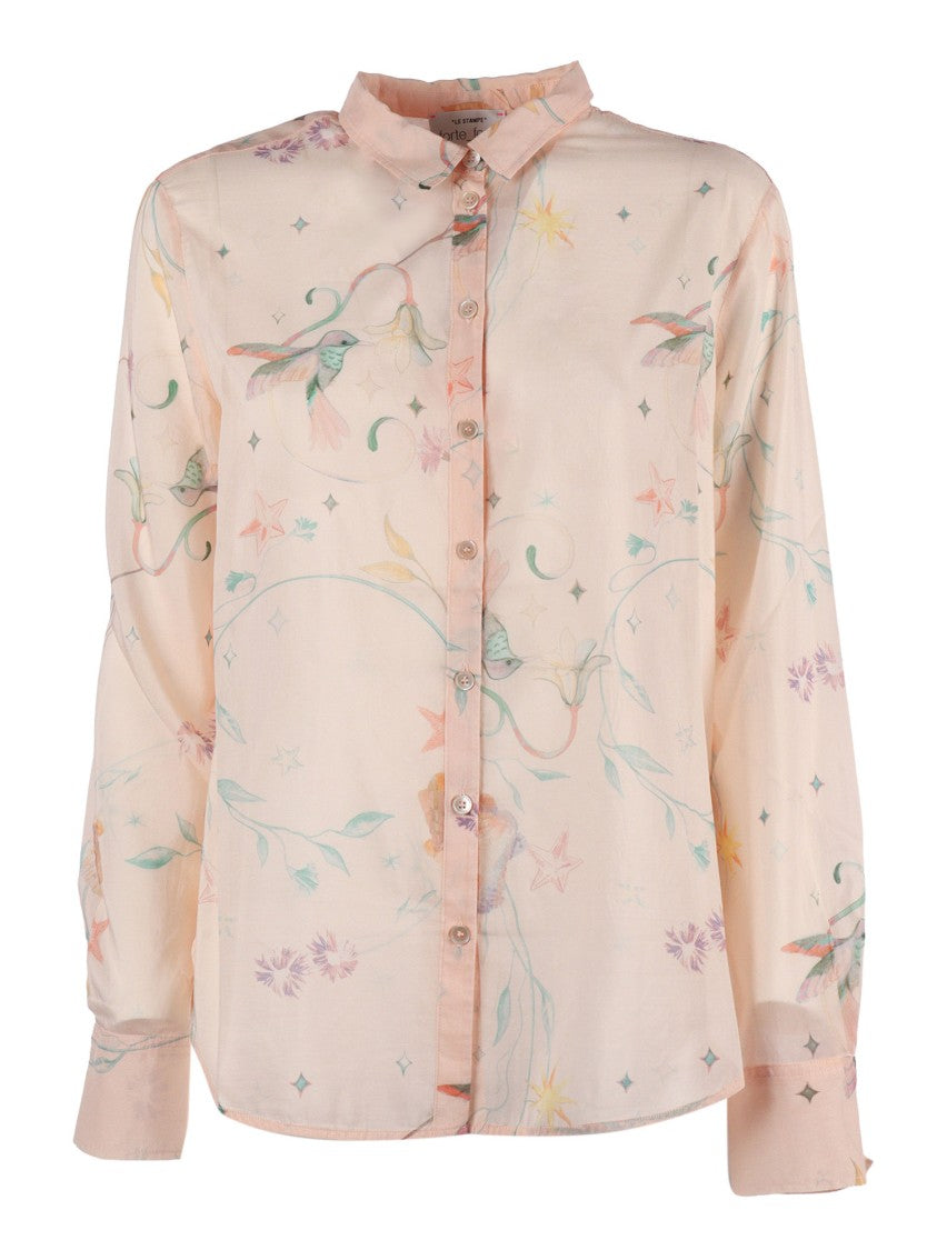 Forte Forte Deliverance Pastel Floral Voile Blouse