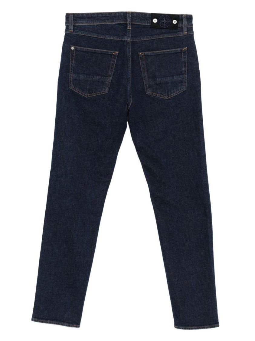Stone Island Slim Fit Stretch Denim Jeans