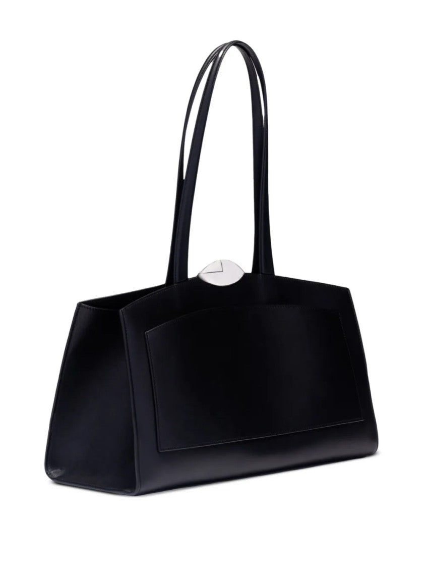 Benedetta Bruzziches Structured Handbag With Top Handle And Detachable Shoulder Strap
