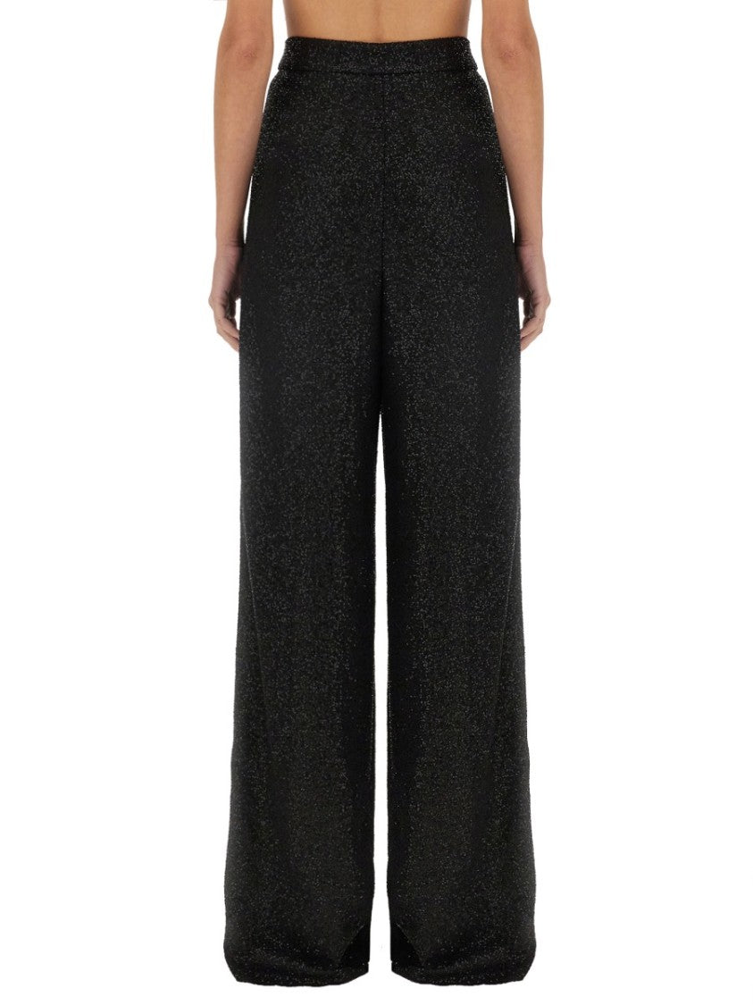 Max Mara Tailored Regular Fit Navigli Pants With Smooth Texture