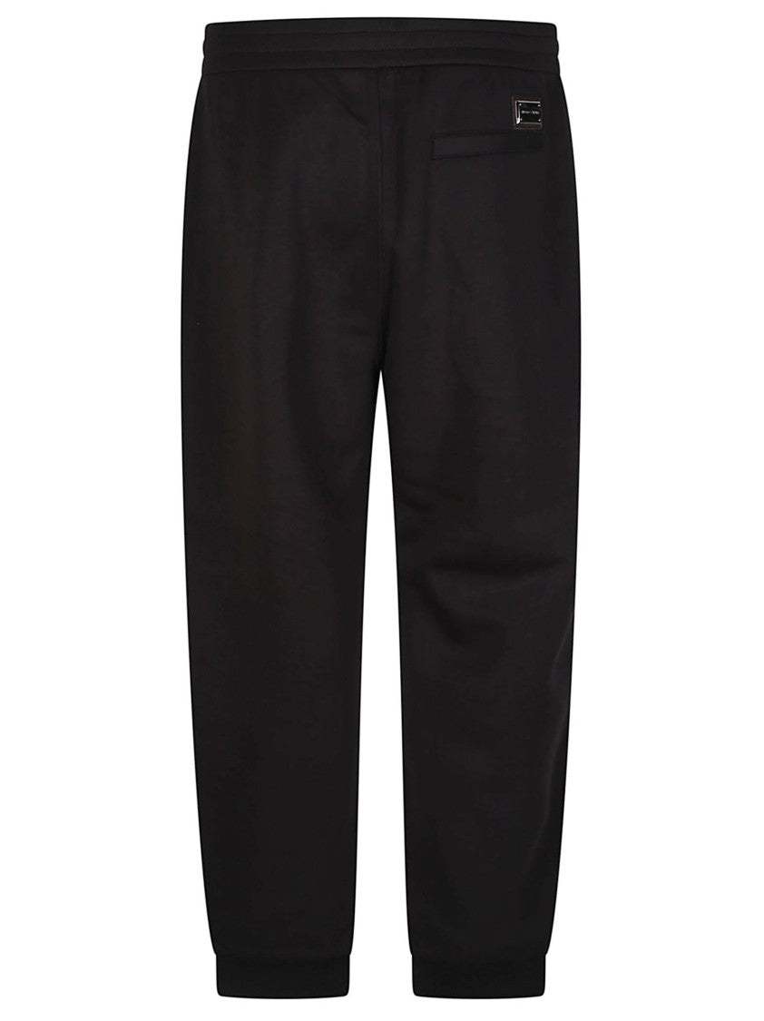 Emporio Armani Logo Over Minimalist Logo Detail Modal Sweatpants