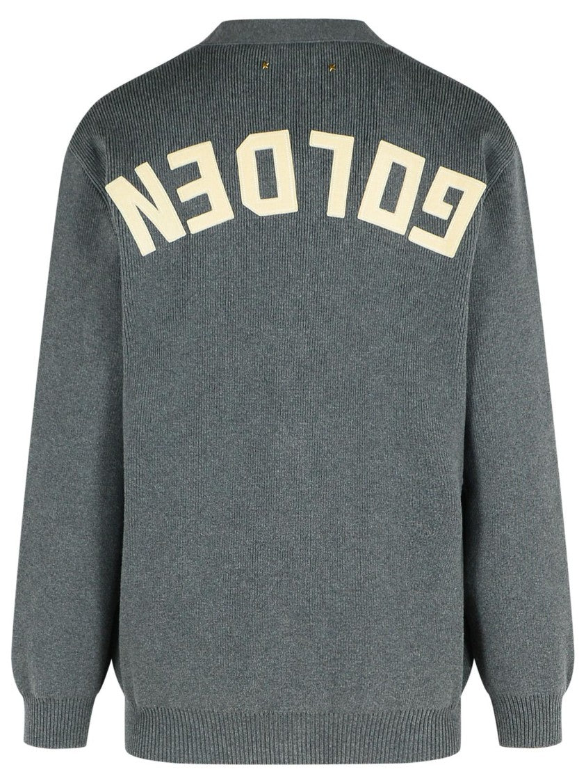 Golden Goose Micro-Ribbed Cotton Cardigan