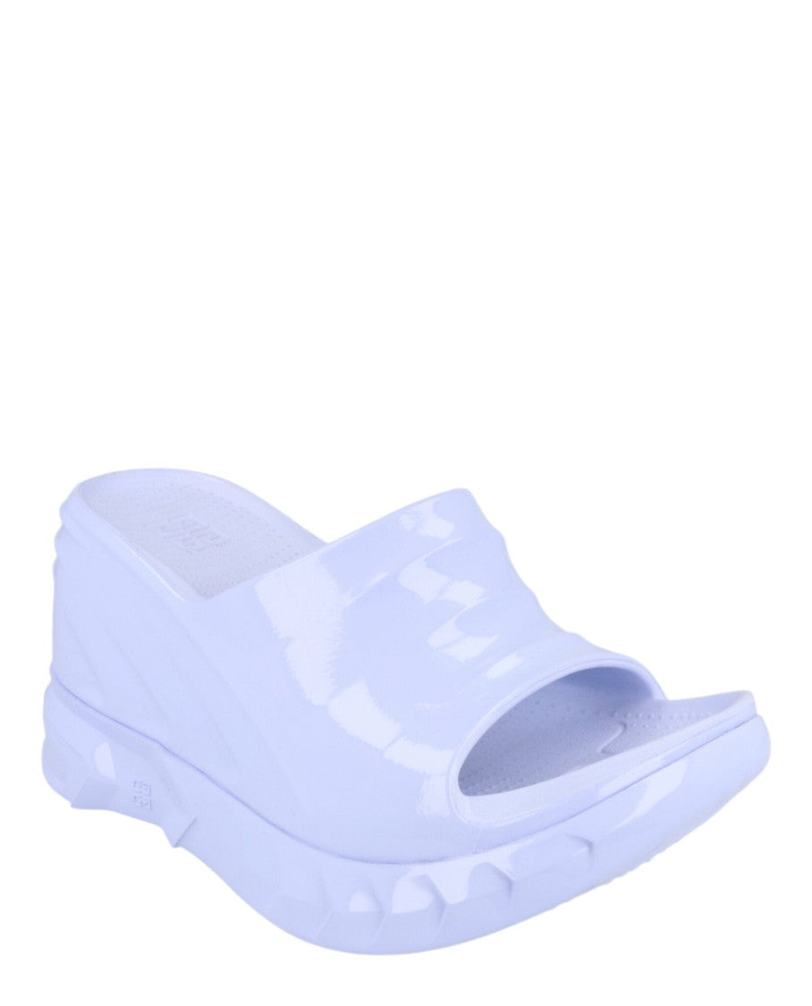 Givenchy Marshmallow Wedge Slides