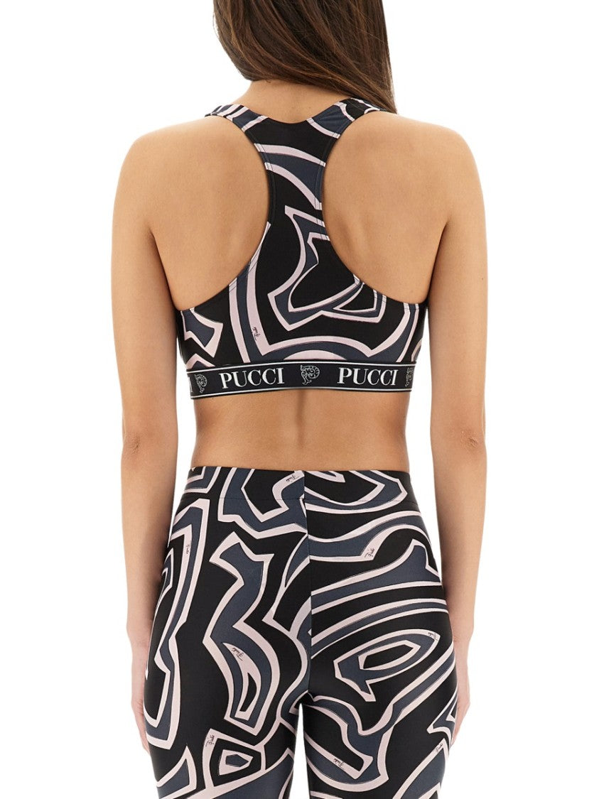 Pucci Labyrinth Print Top