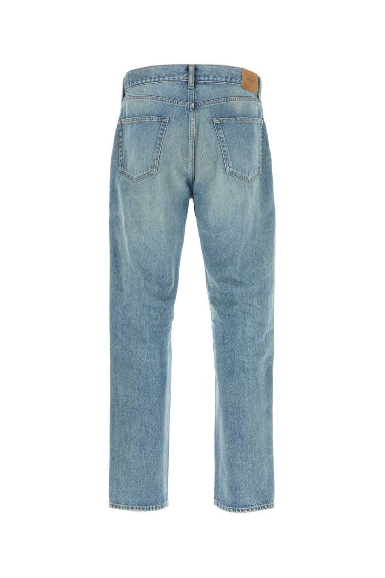 Saint Laurent Vintage-Inspired Straight-Leg Denim Jeans With Timeless Appeal