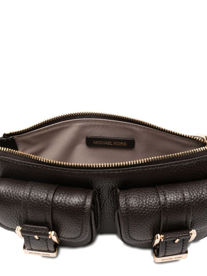 Michael Kors Textured Leather Shoulder Bag
