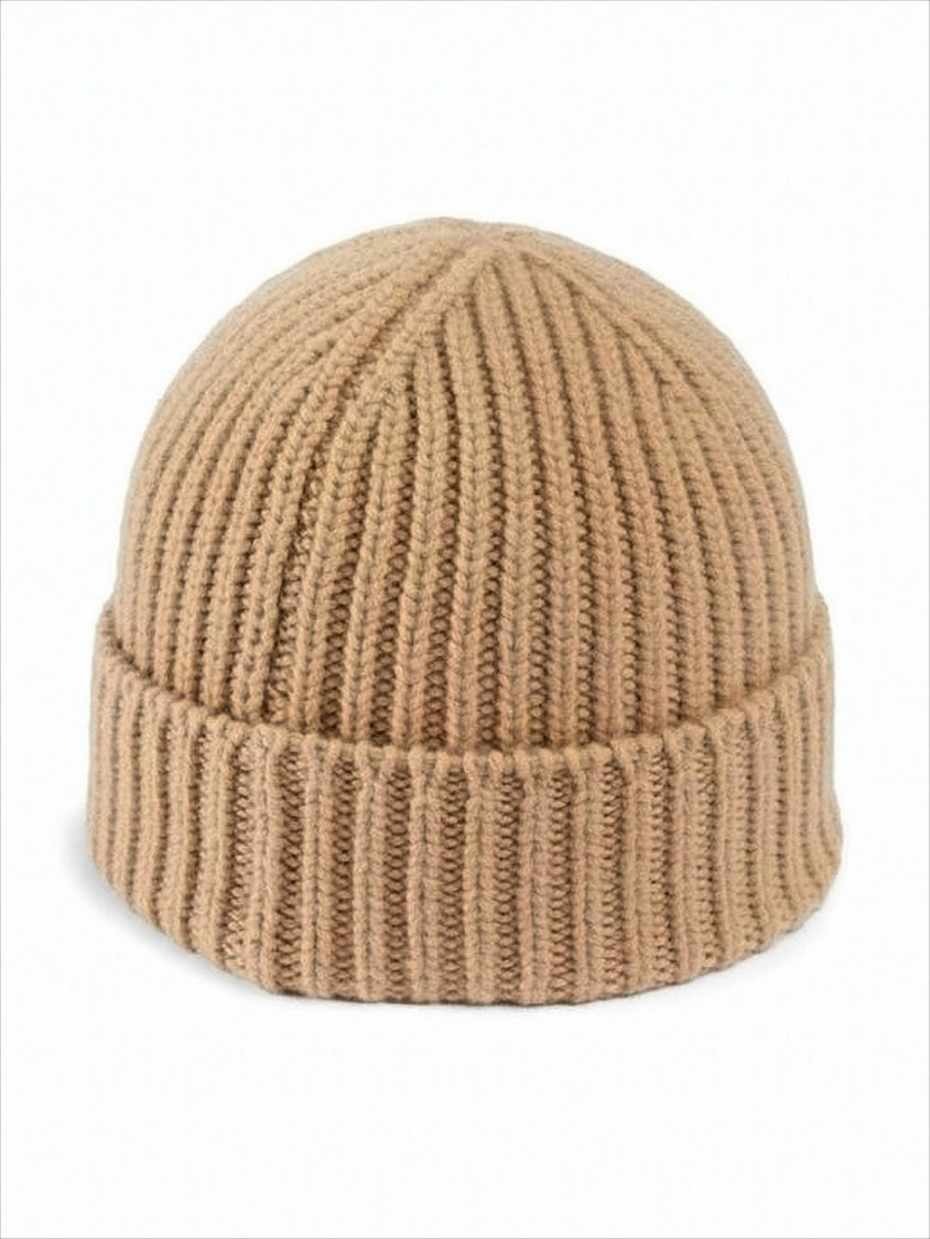 Gucci Ribbed Knit Beanie With Folded Cuff