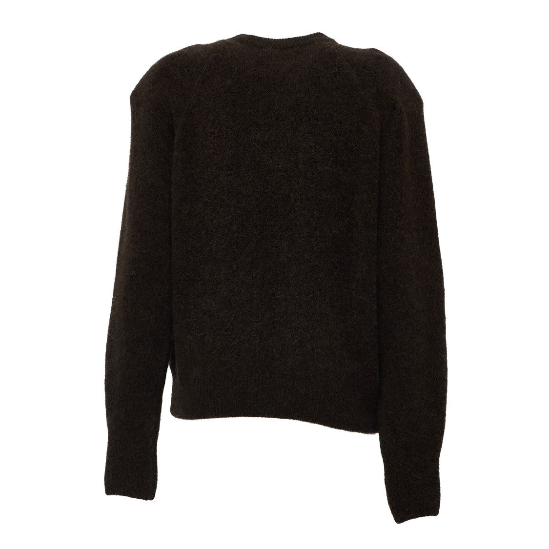 Rotate Andie Floral Shoulder Alpaca-Blend Sweater