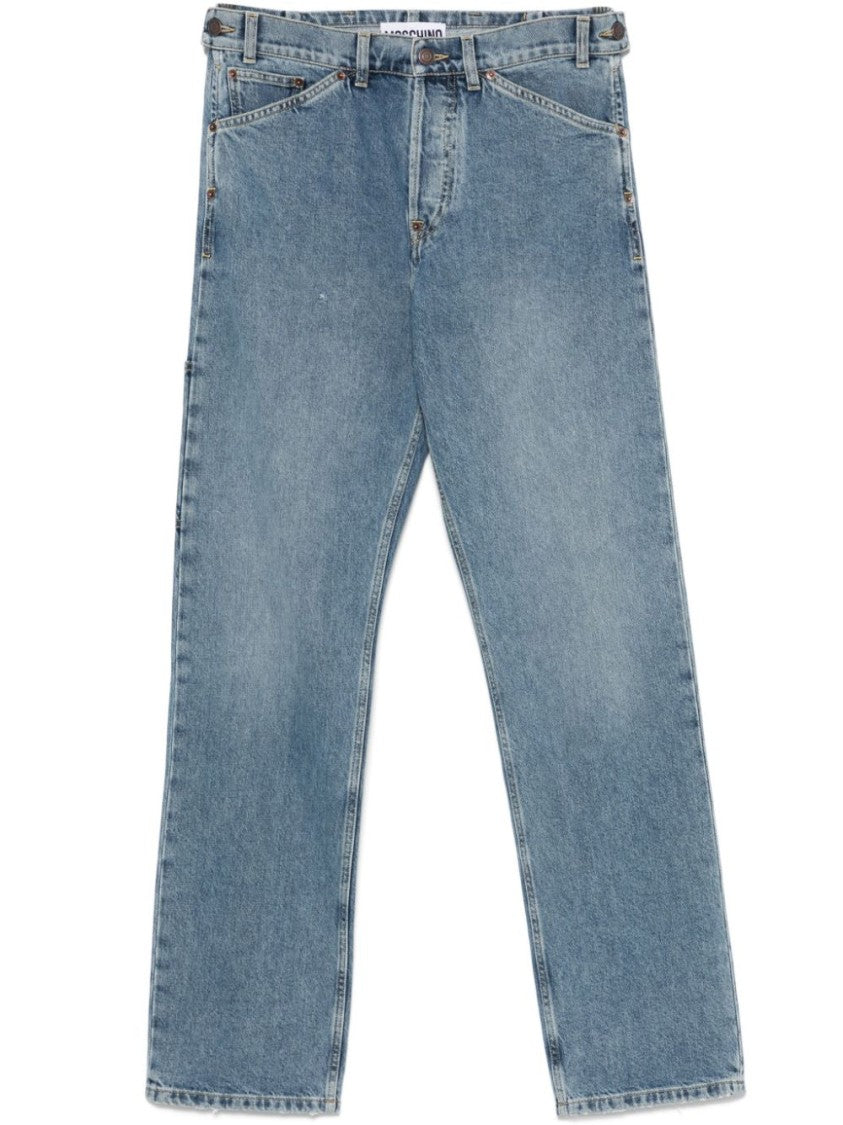 Moschino Indigo Blue Denim Trousers