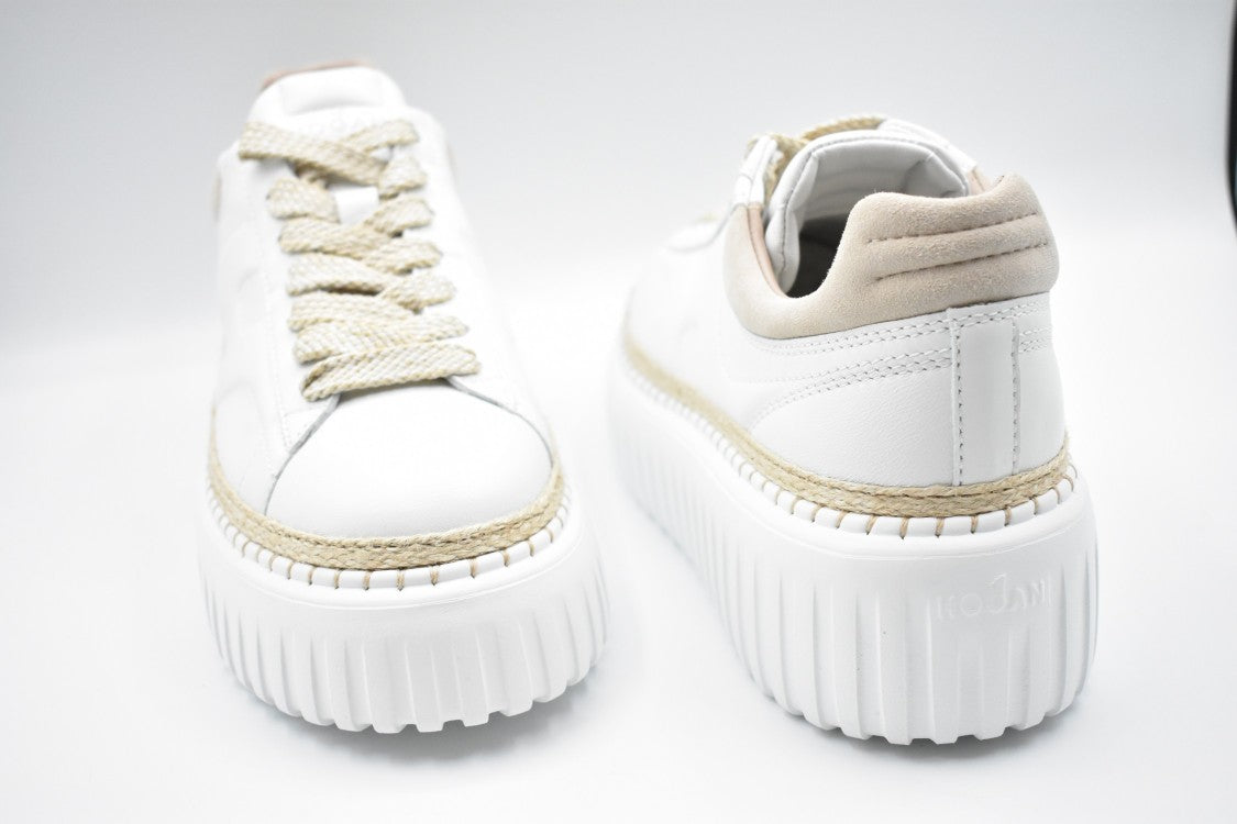Hogan Laced Sneakers With Rope Detail
