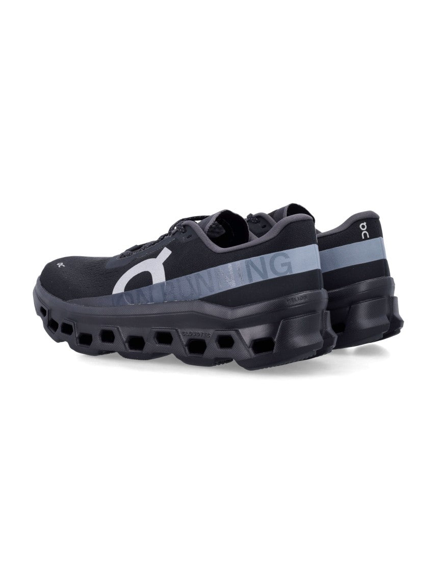 On Running Black Mesh Cloudmonster 1 Sneakers