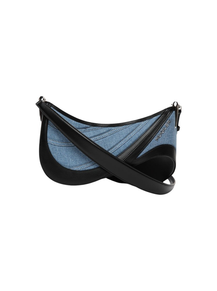 Mugler Medium Spiral Curve 01 Shoulder Bag