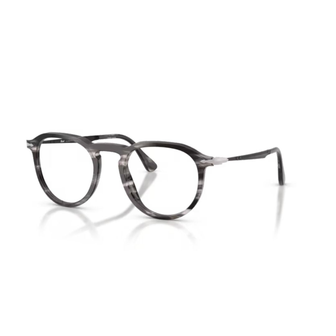 Persol Marbled Design Round Acetate Sunglasses