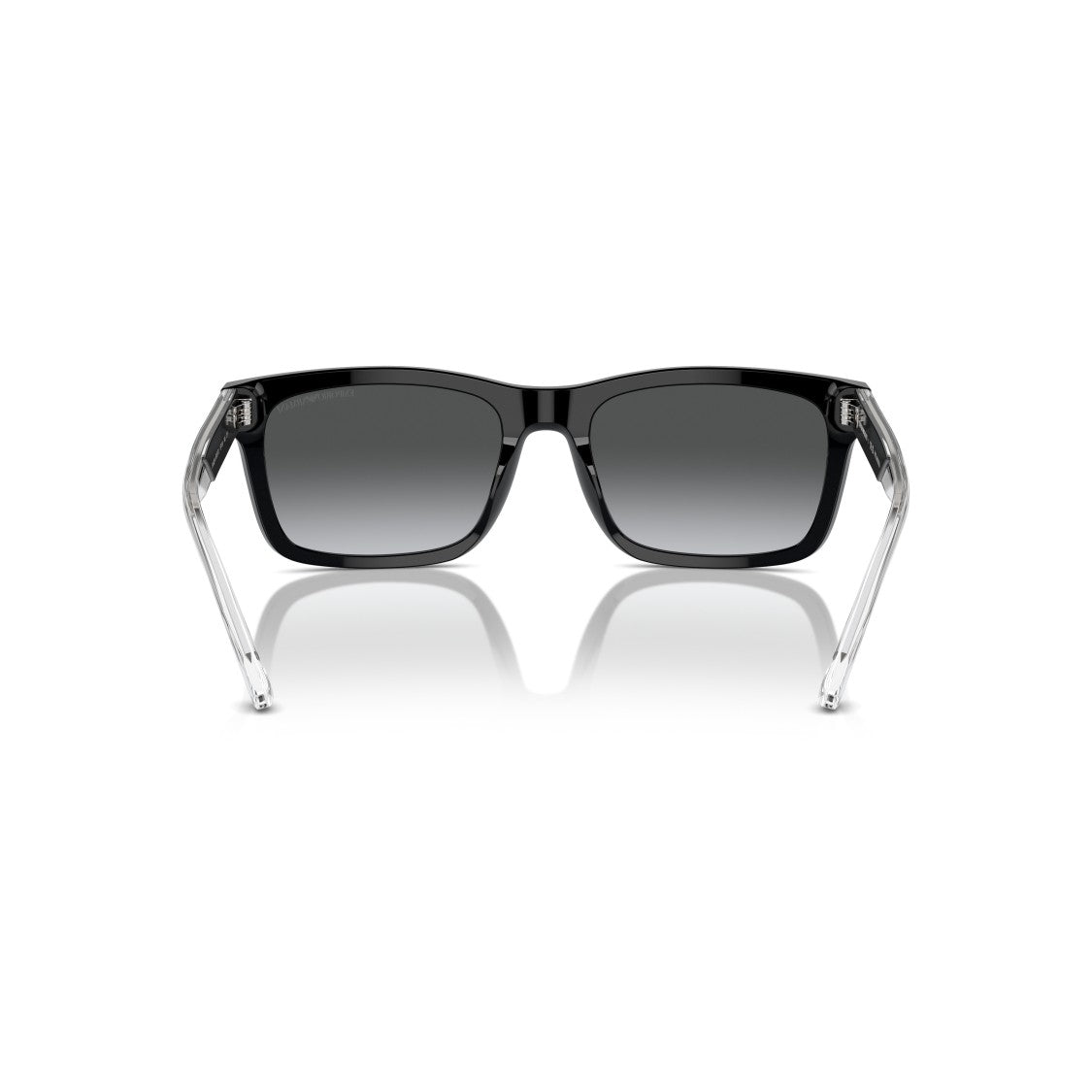 Emporio Armani 0Ea4224 Rectangular Frame Sunglasses With Gradient Lenses