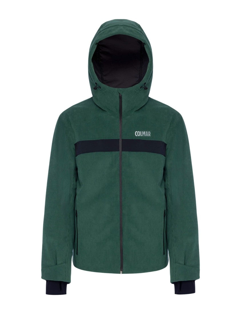 Colmar Corduroy Padded Hooded Jacket