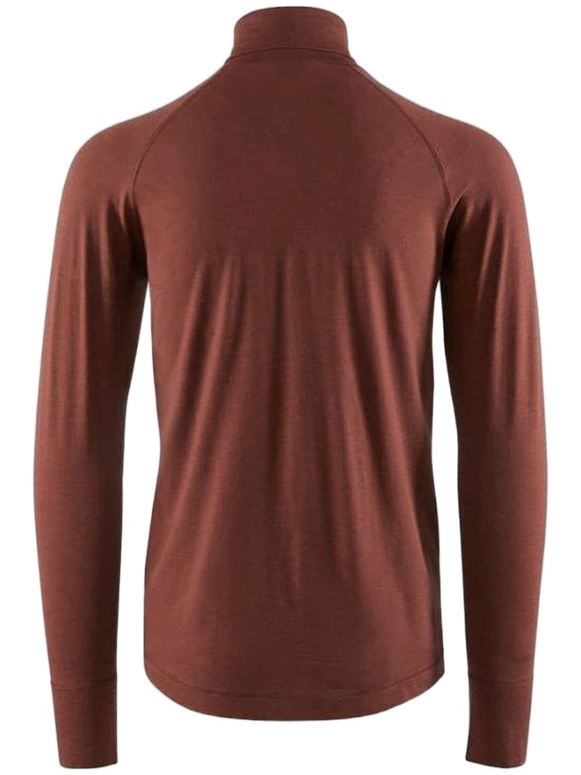 Klattermusen Fitted Long-Sleeve Turtleneck With Contrast Patches And Logo Detail