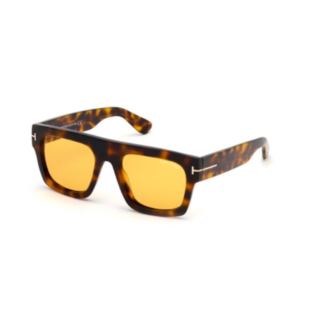 Tom Ford Ft0711 Rectangular Gradient Lens Sunglasses