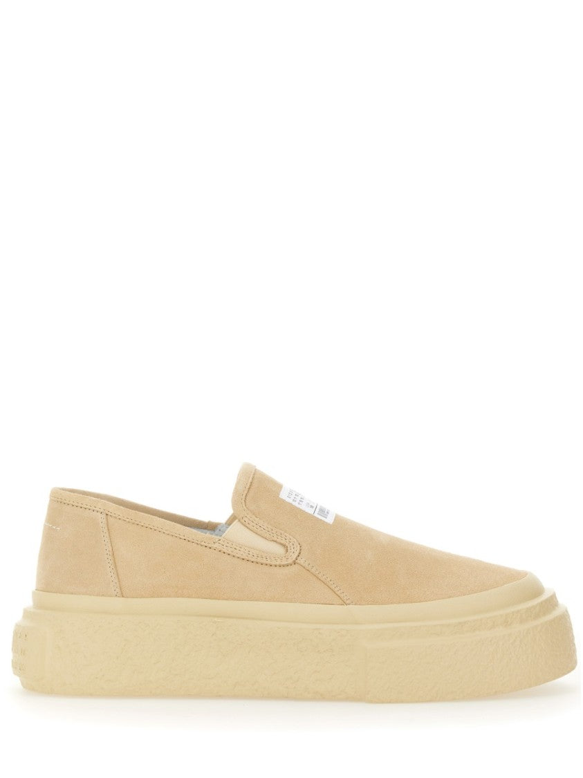 Mm6 By Maison Margiela Leather Sneakers