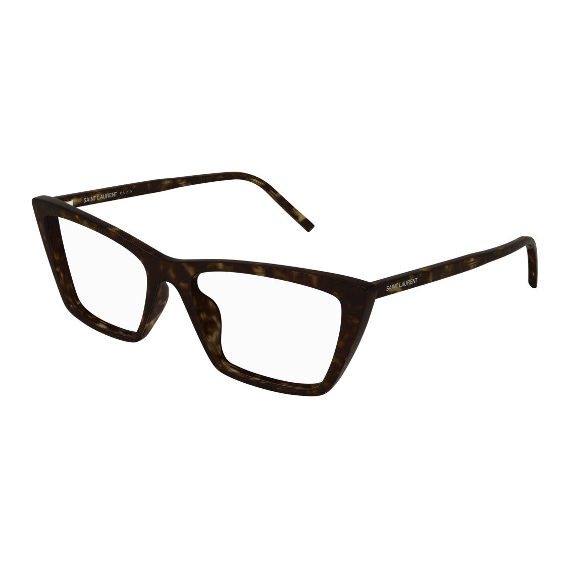 Saint Laurent Sl 737 Mica Thin Opt Rectangular Cat-Eye Eyeglasses