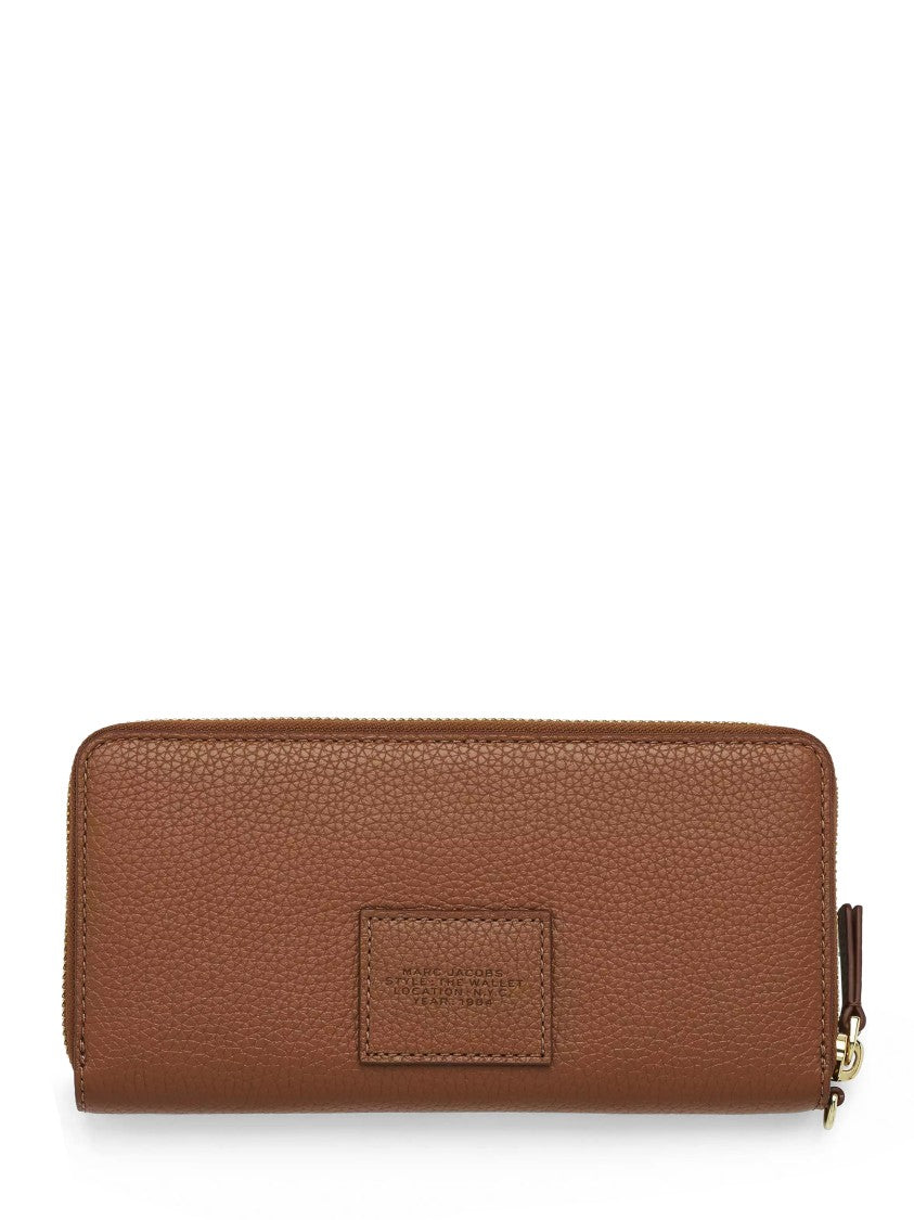 Marc Jacobs Continental Wallet In Smooth Cow Leather