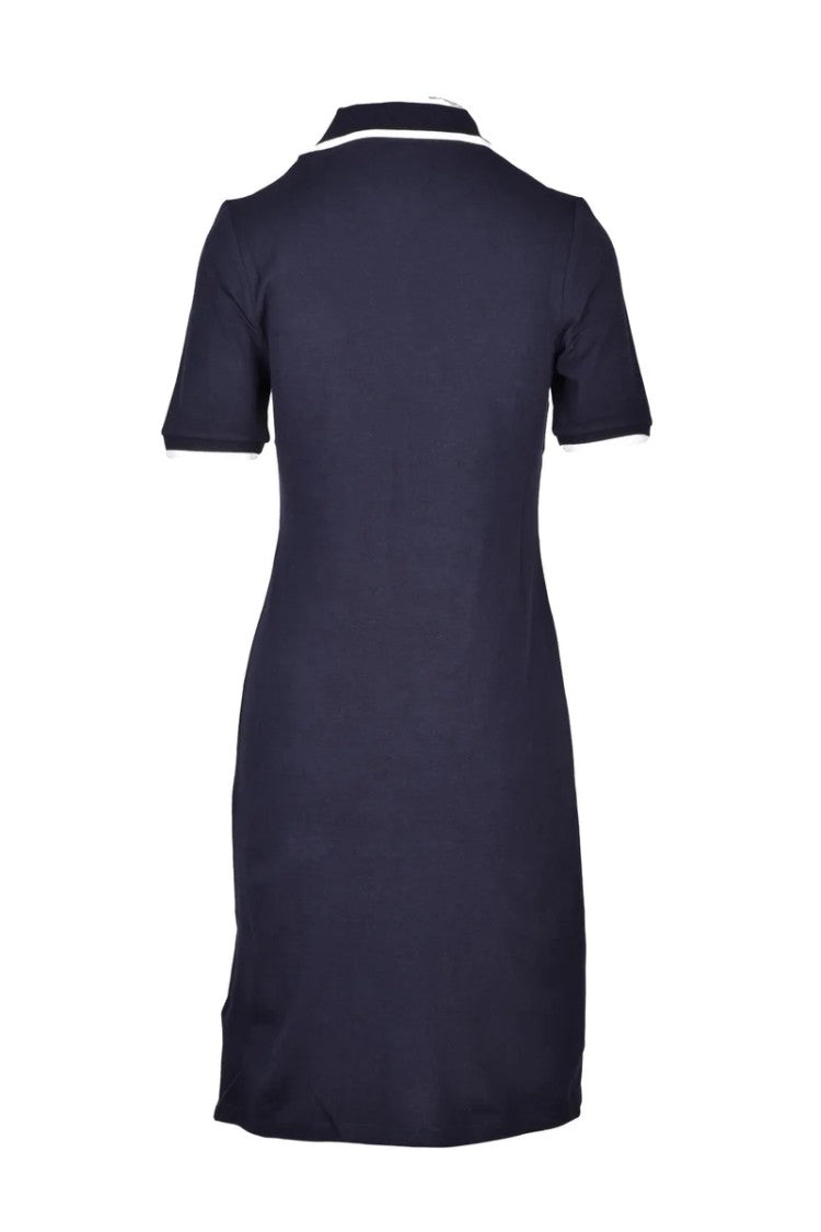 Tommy Hilfiger Blue Contrast Polo Dress